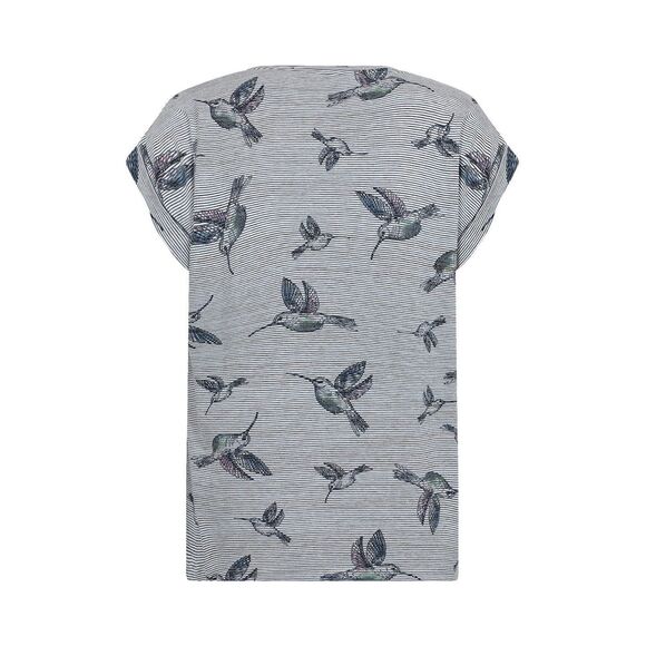 Soyaconcept size XL hummingbird striped top. Danish Company. - Picture 9 of 10